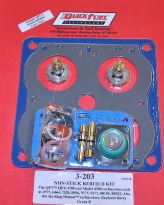 Carburetor Rebuild Kit, 4500 Series
