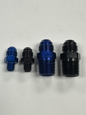 Adapter Fittings Straight NPT Male To AN Flare Male Adapter Fitting