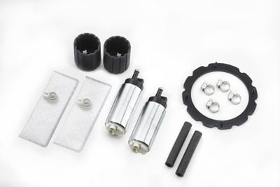 255 LPH Dual In-Tank Fuel Pump Kit for 1999-2004 Ford Lightning Compatible with Gasoline only