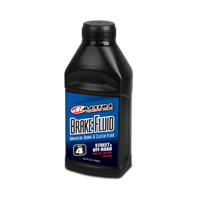 Maintenance Fluids DOT 4 Brake Fluid, 16.9OZ, Universal For Brake & Clutches, Street or Off-Road