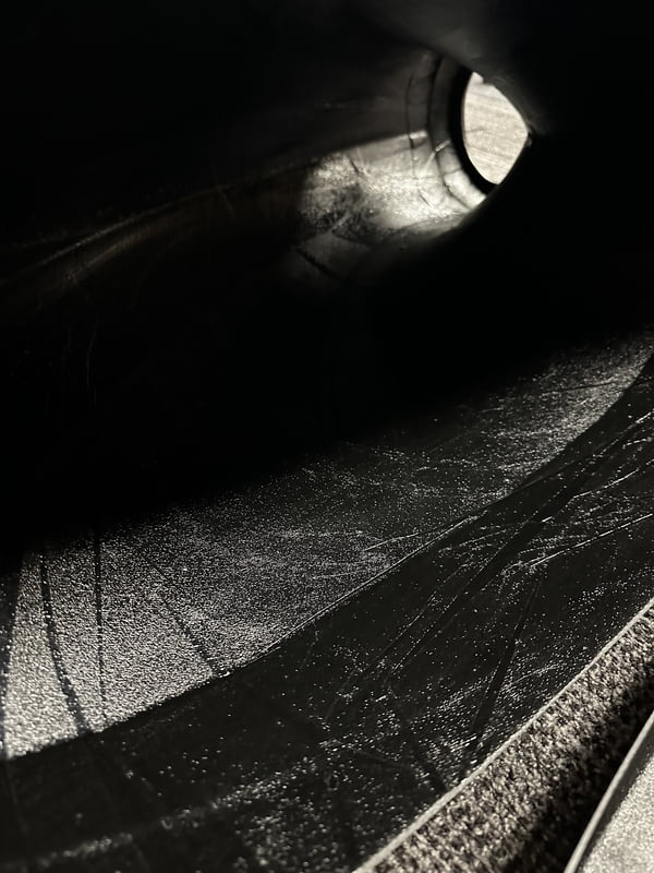 Dragster Hood Scoop Kit, Carbon Fiber, Small Round Opening 25 sq. in