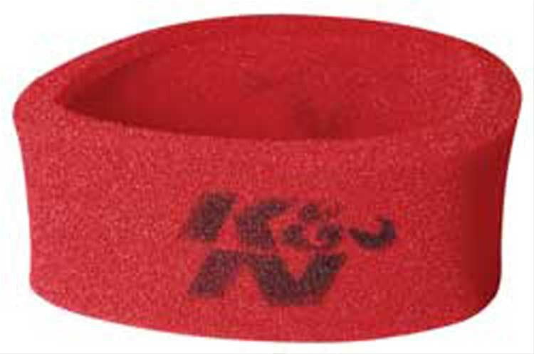 14" x 4", Air Filter Wrap, PreCleaner, Red, Round, 4.00 in. Height x 14.00 in diameter