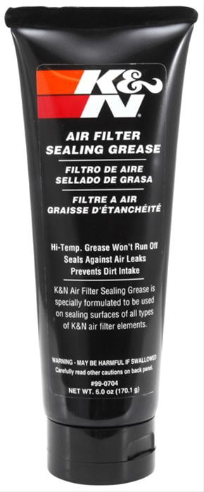 K&N Air Filter Sealing Grease, 6OZ, Not to Use With Clamp on Filter