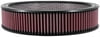 14" x 3" Air Filter Element, Filtercharger, Round, Cotton Gauze, Red