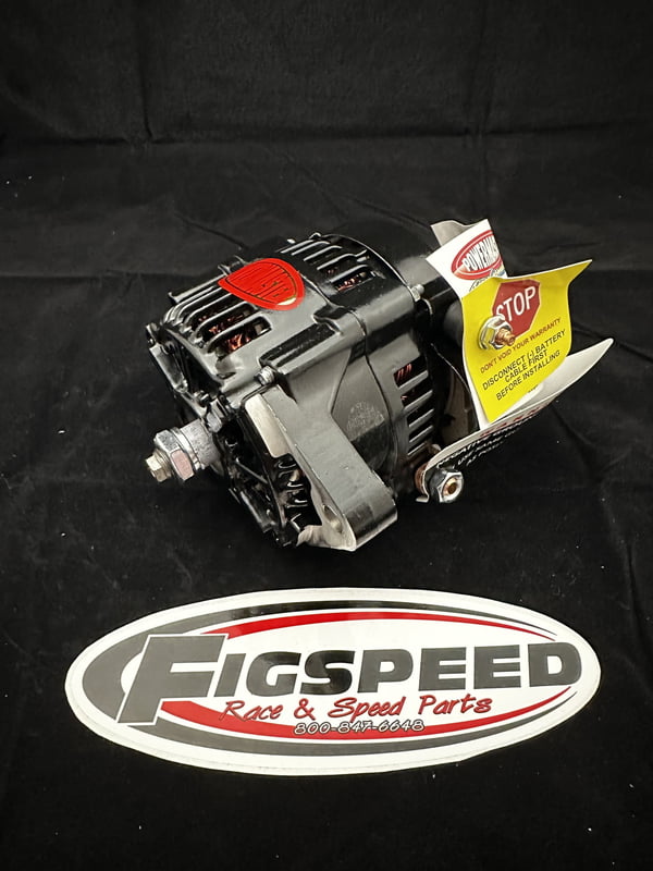 93mm Alternator, XS Adjustable Voltage, DENSO Style Race Prepped, Internal Regulator, 35 Amp Idle, 75 Amps Max Output, Adjustable Voltage 13.5-18.5 Volts, #2025 / #2027,