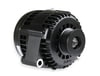 Alternator, Serpentine, 12 Volt, 150 amps, Black Anodized, Internal Regulator, Chevy