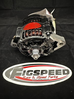 93mm Alternator, XS Adjustable Voltage, DENSO Style Race Prepped, Internal Regulator, 35 Amp Idle, 75 Amps Max Output, Adjustable Voltage 13.5-18.5 Volts, #2025 / #2027,