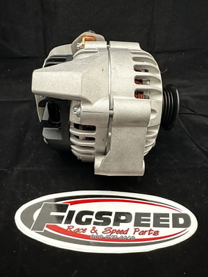 GM CS130D Alternator, Natural, 165A, 6 Groove Pulley, PLIS VR &1 Wire or OE Hookup