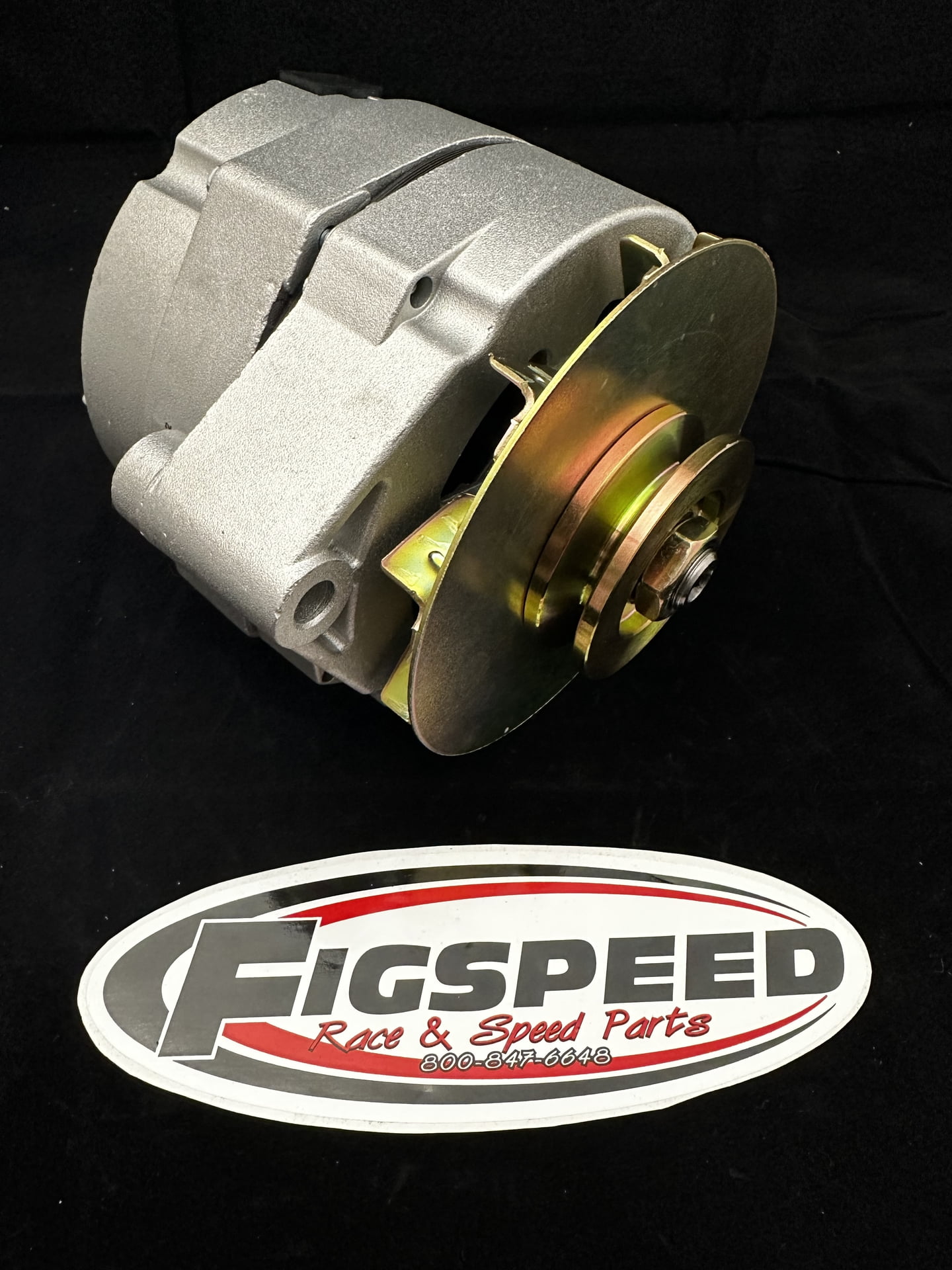 Alternator, 1 Wire, Internal Regulator, 150 Amp, Natural Finish, GM