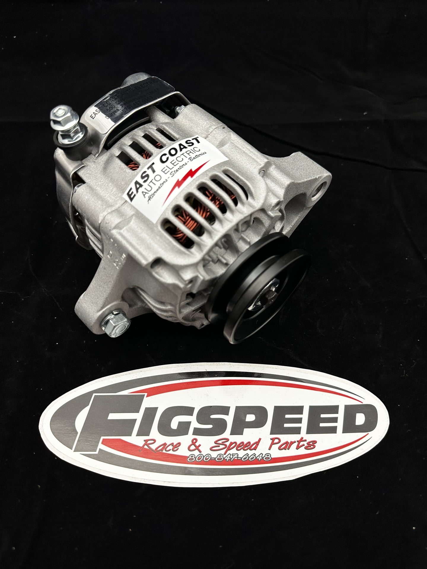 12 Volt, UltraMini 1 Wire Alternator, 55 amps, 6 lbs. (PWM8172 use