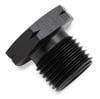 GM LS Oil Pressure Gauge Adapter Fitting, Black, Straight 1/8" NPT Female to M16 x 1.5mm