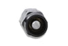 #8 AN Straight Speed Seal Aluminum Hose End,Teflon, Reusable Style, Black