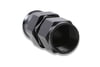 #8 AN Straight Speed Seal Aluminum Hose End,Teflon, Reusable Style, Black