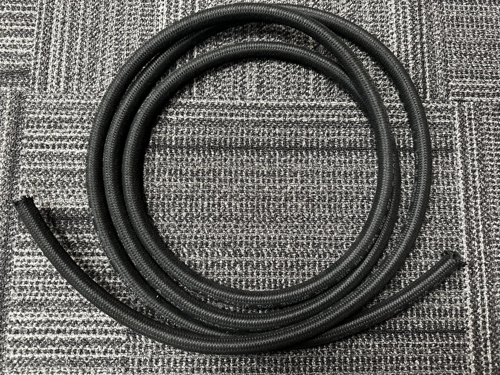 XRP Power Steering Hose, Black Braid, Synthetic Rubber, Good For Air