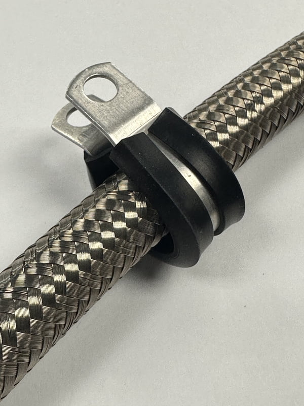 Aluminum Cushion Clamps, PClamp, Various Sizes