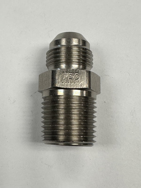 Straight NPT Male To AN Flare Male Adapter Fitting