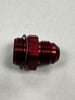 #8 AN Holley Carb Fitting, X-Short, 7/8" x 20, Red