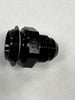 #8 AN Holley Carb Fitting, X-Short, 7/8" x 20, Black