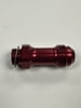 Holley/Demon #8 AN, Extended, 9/16-24, Red, Bowl Feed Fitting