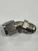 45° Degree Aluminum Female/Male AN Fitting