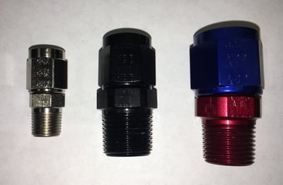 Male NPT to Female AN Swivel Adapters