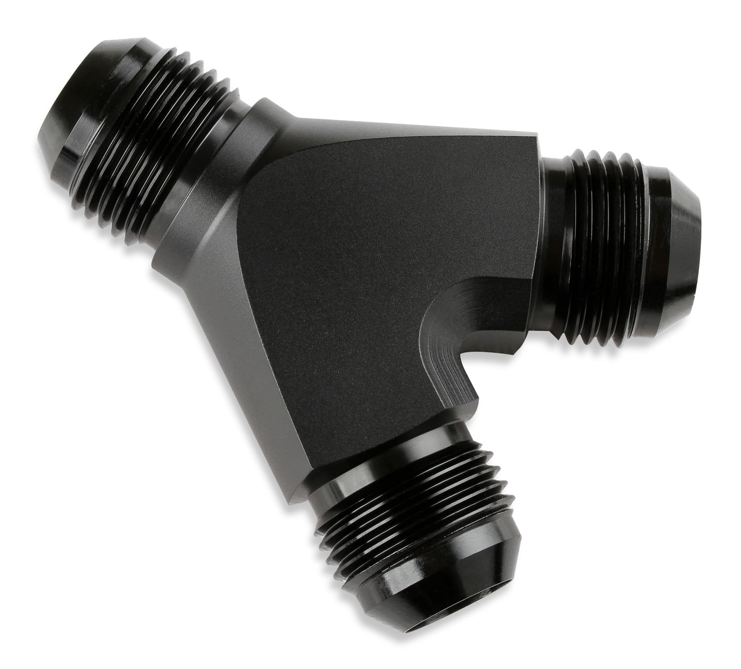 Fragola 3AN Aluminum Tube Nut Fitting (10 Pack) – Black Anodized Finish For Brake & Fuel Lines