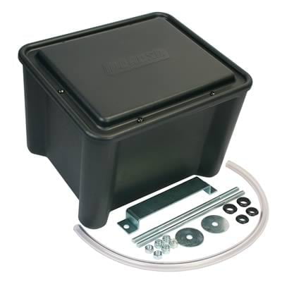 Black Plastic Sealed Battery Box
