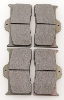 Brake Pad Set, Dynalite 4 Piston Caliper, PolyMatrix E