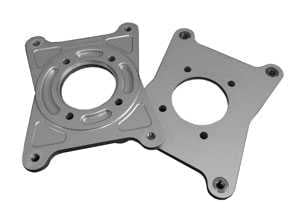 Dual Caliper Mounting Bracket, Symmetrical Pattern