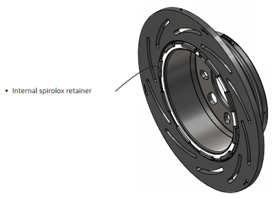 Spirolox Retainer for 2 Piece Brake Rotors