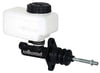 5/8" Bore Compact Master Cylinder, 1/8" NPT Outlet, Includes Reservoir & Remote Mount Kit, 2.25" Bolt Spacing, Black Anodized Aluminum