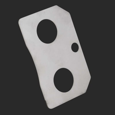 Brake Pad Heat Shield, Titanium