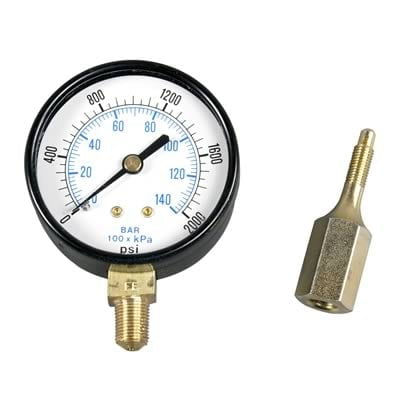 Brake Pressure Gauge, 0-2,000 psi