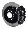 Disc Brakes, Rear, Vented, Solid Surface, 4-Piston Calipers, Ford, 9 in. Rear Axle, Big Ford (3.50" x 2.37"), 13.00" Rotors, Internal Drum Parking Brake, 2.36" Offset Maximum