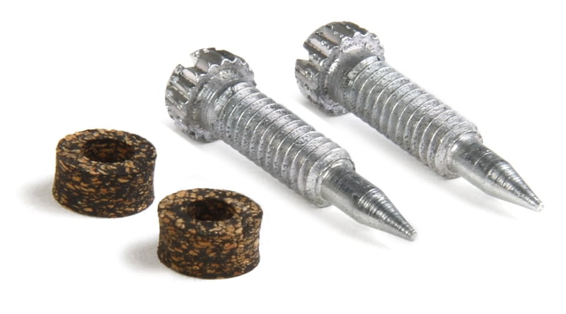 Idle Mixture Screws, Steel, Cadmium Plated, Holley, 2300, 4150, 4160, 4500, Pair