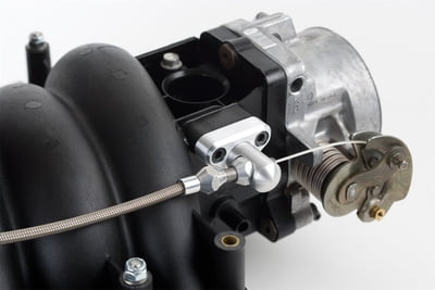 Throttle Cable Bracket; LS1 Throttle Cable Bracket; Single Stud; 00-02 GM/04 GTO Throttle; 3.5 in. Linkage