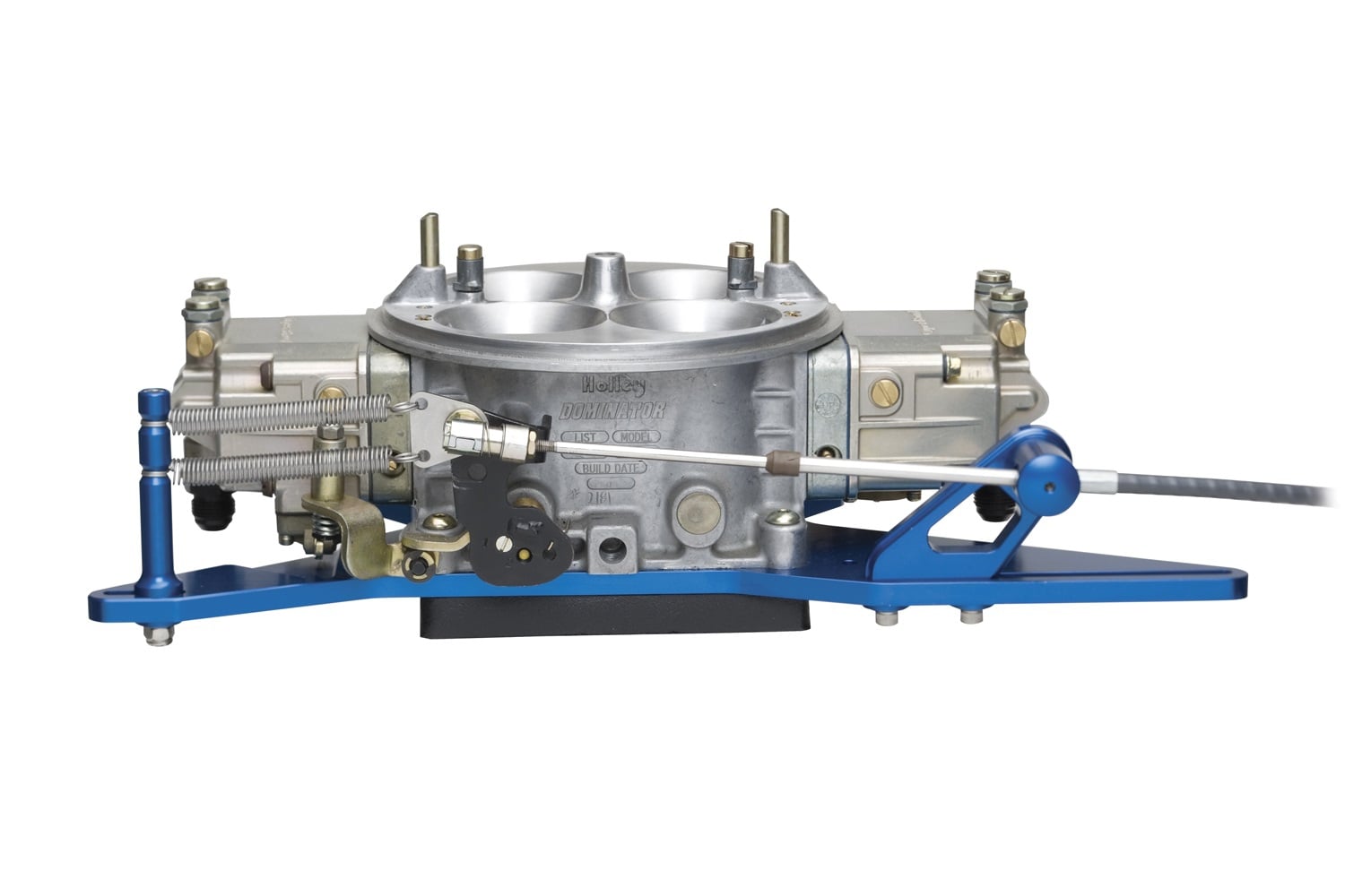 4500 Black Throttle Bracket & Scoop Mount, 2.140" 4 Hole, 4500