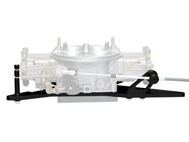 thumbnail image 2 of HRC Throttle Cable Bracket For Holley 4500 Dominator Carb – Aluminum, Hot Rod 2 of 6