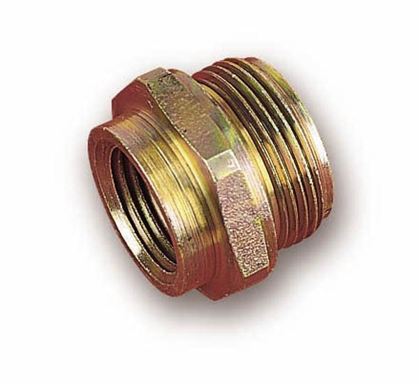 Carburetor Fuel Adapter Fitting - 5/8-18 Male To 1/2-20 Female, 3/8 X 5/16