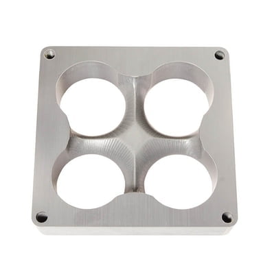 2.125" Bore Cloverleaf Carb Spacer, 1" Thick, 4500