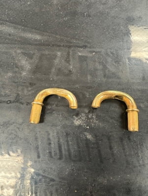 Marine "J" Tube Vent Tube