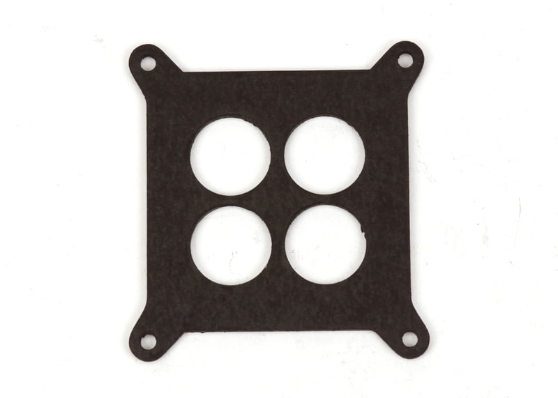 4150, 4 Hole Gasket, 1/4" Nitrile Rubber Composite, 4-Barrel, Square Bore, .250" Thick, 1-11/16" (1.682") Throttle Bores