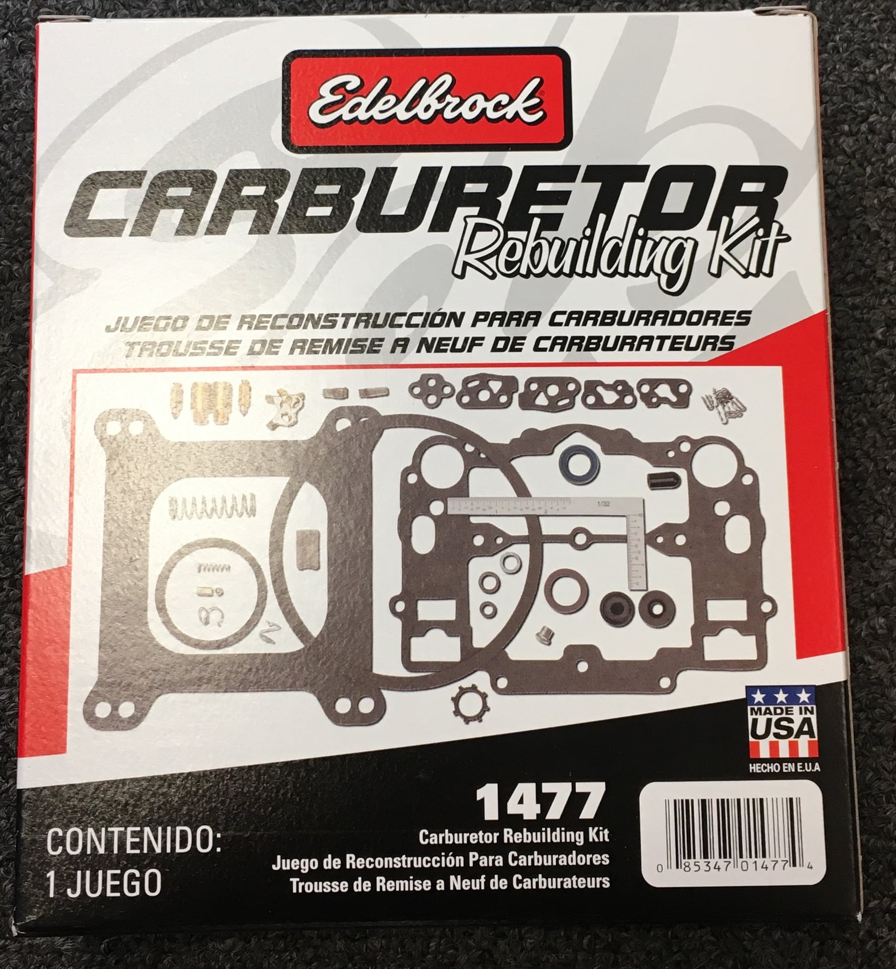 Allstate Carburetor Rebuild Kit For Edelbrock Performers - Made In USA With Metal Accelerator Pump