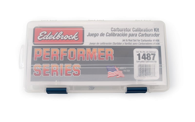 Calibration Kit, Edelbrock 1406 Performer Series Carburetor
