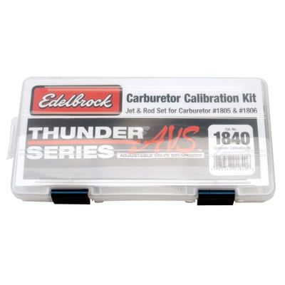 Calibration Kit, Edelbrock 1805 and 1806 Thunder Series AVS Carburetor