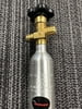 CO2 Air Bottle 10oz., W/ Valve (EMPTY)