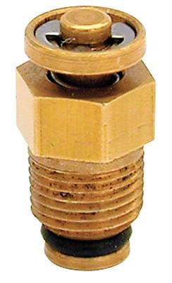 1/8" NPT Push Button Bleeder Valve, Relief Valve, Boost Relief, Brass