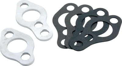 1/8" SBC W/P Spacer Kit, Gaskets Included, Water, Aluminum 1/8" Thick, (Sold in pairs)