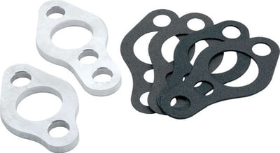 1/4" SBC W/P Spacer Kit, Gaskets Included, Water, Aluminum 1/4" Thick, (Sold in pairs)