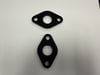 BBC Water Pump Spacers, W/P Billet Aluminum, Black Anodized, 1/4" / .250" Thick, Pair